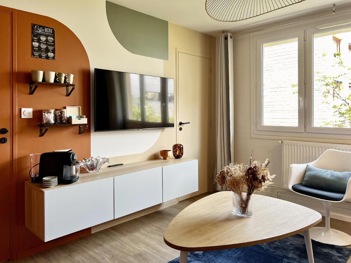L'Arc-En-Ciel Scandinave - Sejour Unique Et Design Au Coeur De Ruan Exterior foto